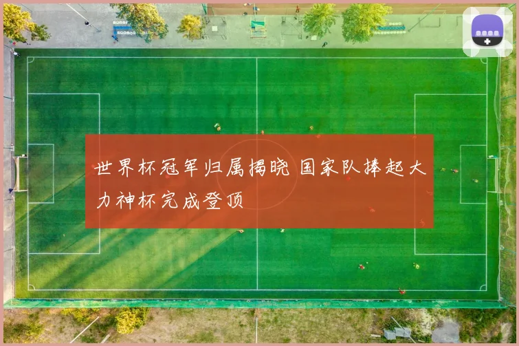 世界杯冠军归属揭晓 国家队捧起大力神杯完成登顶