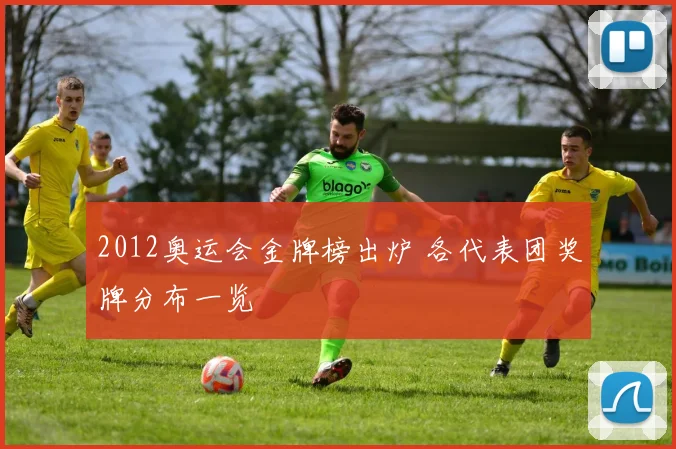 2012奥运会金牌榜出炉 各代表团奖牌分布一览